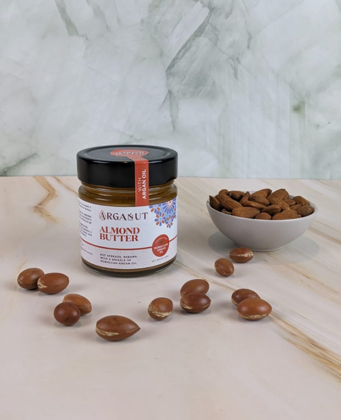 Almond Butter with Argan oil - Smooth - 200g